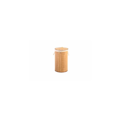 Korpa za prljavi veš bambus 35 x 35 x 60 cm Slike