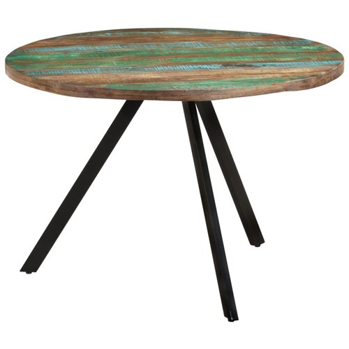 vidaXL Jedilna miza 110x75 cm trden predelan les Cene