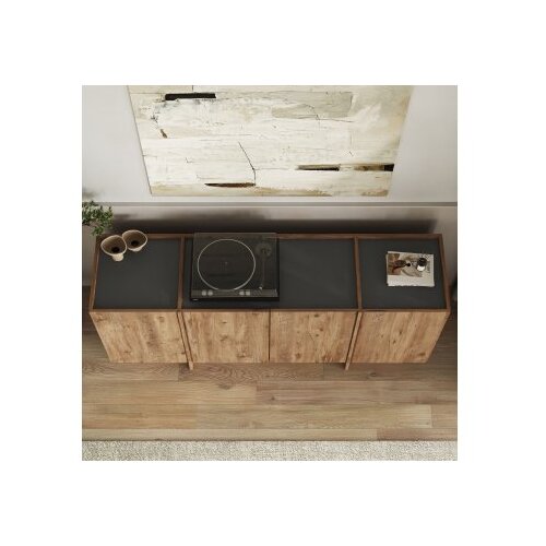 Hanah home Komoda s ladicama, 180x80x45cm, krem Slike