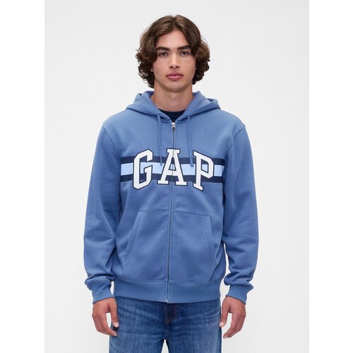 GAP Zipper Logo Sweatshirt - Mens Cene