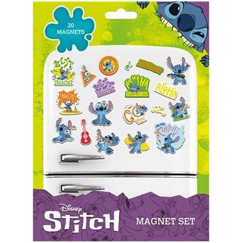 PALADONE PRODUCTS Magnet set Lilo & Stitch - Stitch & Scrump - 20 Magnet Set Cene