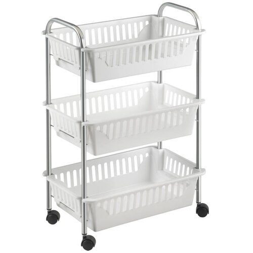Metaltex Mobilen regal s 3 ko&amp;scaron;arami Oslo, vi&amp;scaron;ina 63 cm Slike