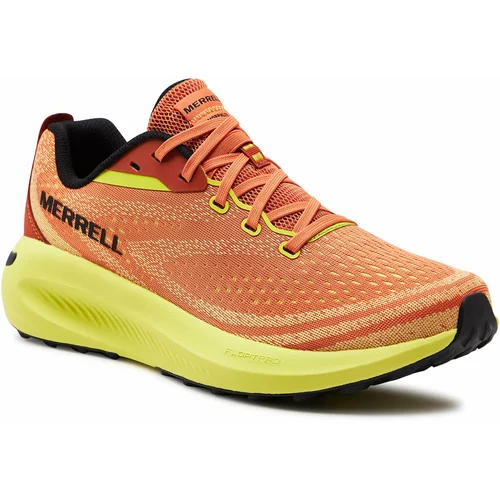 Merrell Tenisice za trčanje 'MORPHLITE' neonsko žuta / koraljna / crna