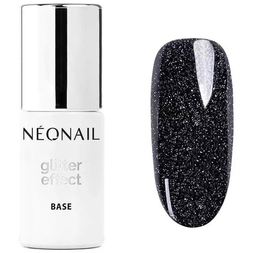  Baza temeljni premaz za UV gel NeoNail 7,2 ml – Glitter Black Shine Cene
