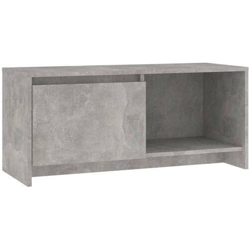 Maison Chic TV omarica - TV stojalo - Televizijska omarica betonsko siva 90x35x40 cm iverna plošča, (21700835) Cene