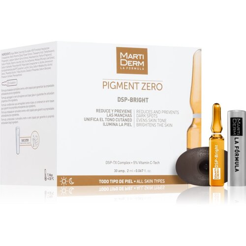 MARTIDERM Pigment Zero DSP-BRIGHT ampule za sjaj lica s vitaminom C 30x2 ml Cijene