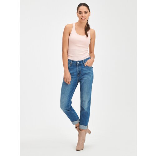 GAP Blue women's jeans Mid rise universal slim boyfriend jeans Cene