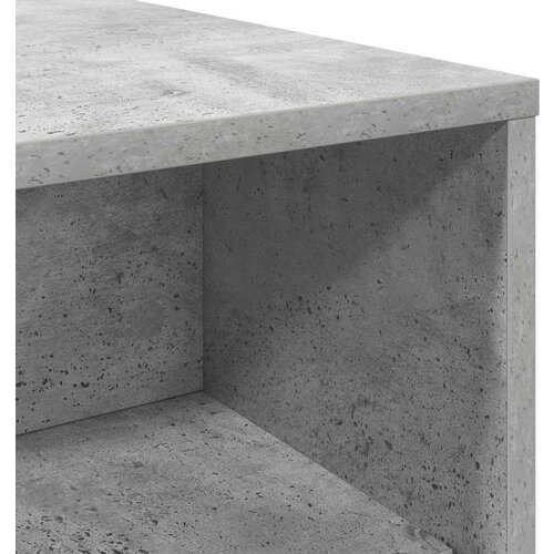  Stolić za kavu Betonski sivi 100 x 50 x 40 cm Konstruirano drvo - Beton siva 100 x 50 x 40 cm Slike