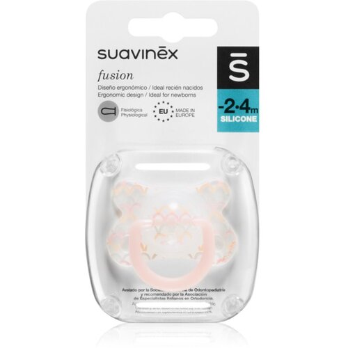 Suavinex Fusion Memories Physiological duda -2-4 m Pink 1 kos Cene