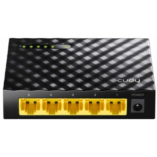 Cudy GS105D 5-Port gbit desktop switch, 5x RJ45 10/100/1000 (alt. SG105) Cene