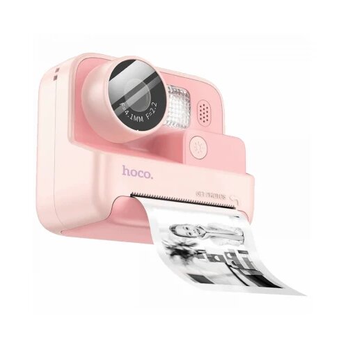 hoco. dečiJa kamera sa štampačem, 2" IPS LCD, 720p, microSD - DV200 Pink Cene