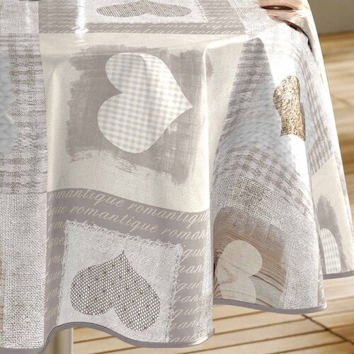 Douceur d int&amp;eacute;rieur Perivi stolnjak od PVC-a &amp;oslash; 160 cm Cosy Coeur &amp;ndash; Slike