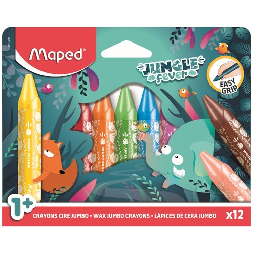 Maped voštane bojice maxi jungle 1/12 ( m861400 ) Cene