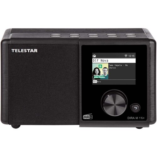 Oem Telestar, Radio DAB+ / FM / internet / Bluetooth Kompaktni večfunkcijski radio DIRA M11i+, Črna, (5000250559) Cene