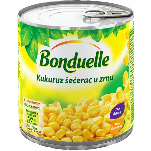 Bonduelle kukuruz šećerac konzerva 340g Slike