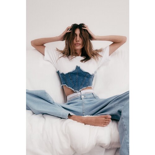 Trendyol Blouse - Blue - Fitted Slike