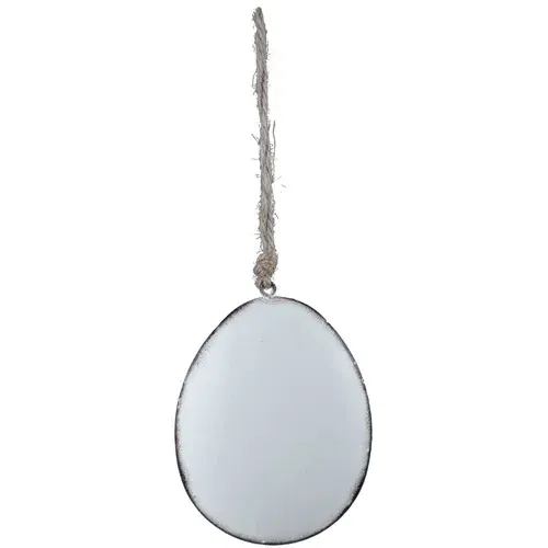 Ego Dekor bijela viseća dekoracija u obliku jajeta ego dekor