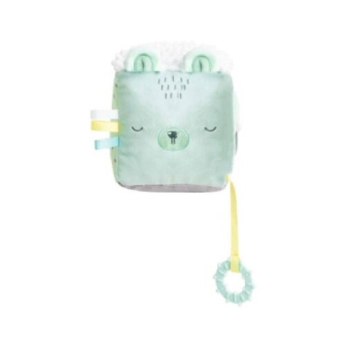 Kikka Boo Igračka pli&amp;scaron;ana kocka Bear with Me Mint ( KKB10396 ) Slike