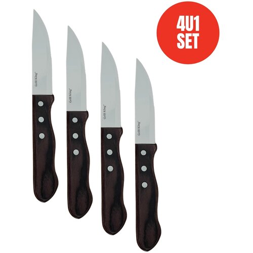 Grill King SteakMaster 4u1 set noževa za odrezak Slike