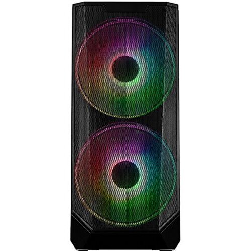 Inter-tech Kući&amp;scaron;te INTER-TECH IT-3503 Airstream/ATX/RGB/Mini-ITX/Gaming/bez napajanja/crna Slike