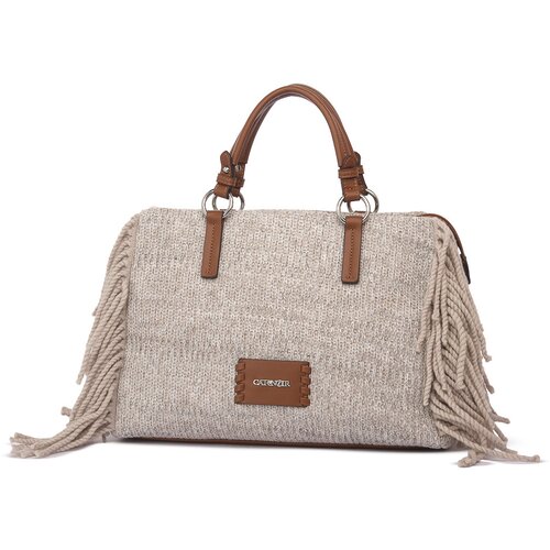 Café Noir CAFE NOIR M008 BORSA FRANGE Bež Cijene