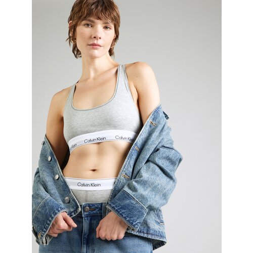 Calvin Klein Underwear Nedrček siva / črna / bela Slike