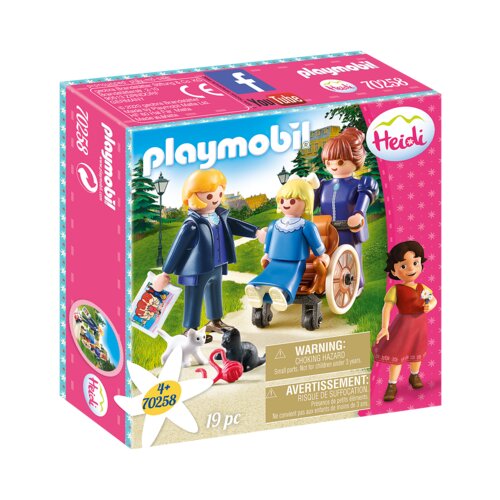 Playmobil 70258 - Heidi - Klara z očetom in gospodično Rottenmeier Slike