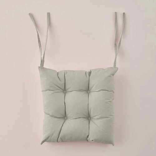 Wallity Chair Cushion - Grey Grey Chair Pad Cene