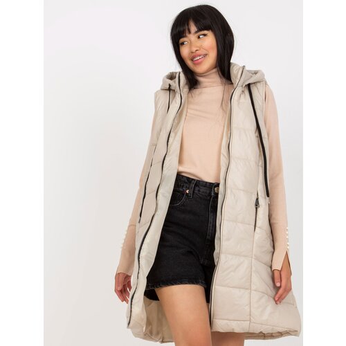 Och Bella Vest-TW-KZ-BI-82019.09-light beige Cene