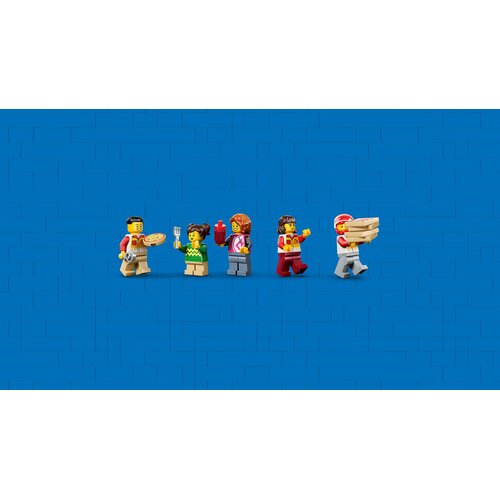 Lego 60496 Vse za dostavo pice z vozili Slike
