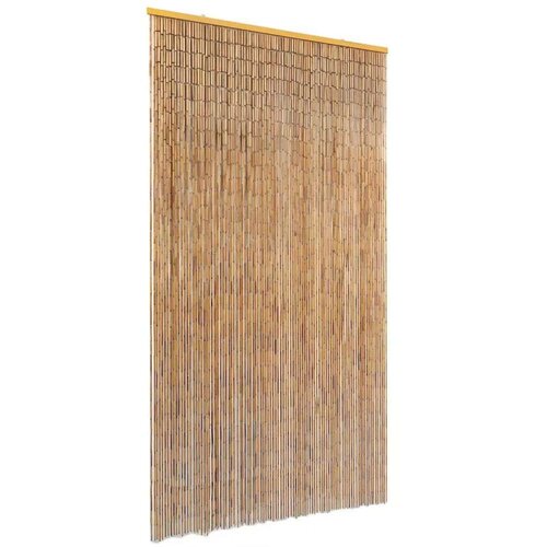 vidaXL Komarnik za vrata iz bambusa 100x220 cm Cene