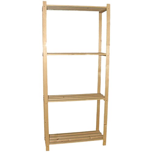 REGALUX drveni regal (visina: 170 cm, broj polica: 4) Slike