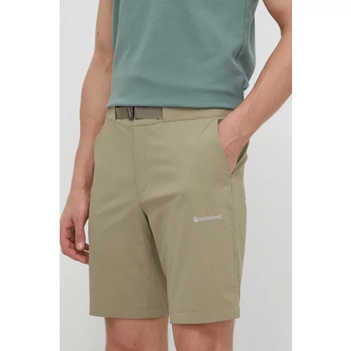 Montane Kratke outdoor hlače Tenacity Lite boja: zelena, MTNSH15