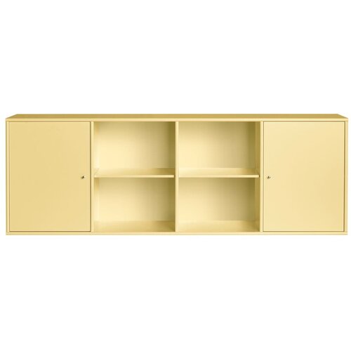 Hammel Furniture Svetlo rumena nizka stenska komoda 176x61 cm Mistral &amp;ndash; Slike