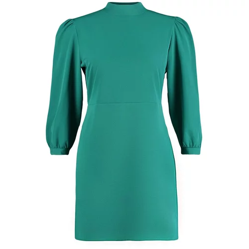 Trendyol Curve Emerald Green A-line Mini Woven Dress