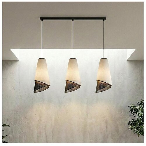  visilica na sajli moda 3xE27/15W/230V siva/crna Cene