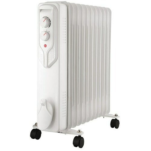 VOLTOMAT HEATING Uljni radijator (Bijele boje, 2.500 W, Broj rebara: 11) + BAUHAUS jamstvo 5 godina na uređaje na električni ili motorni pogon Cijene