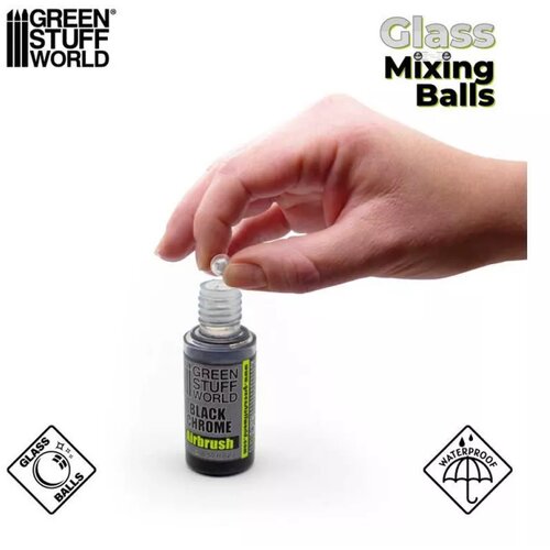 Green Stuff World glass mixing balls 8mm (pack x40) Cene