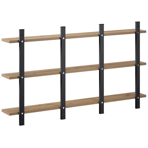  Zidna polica Hrast artisan 102 x 13.5 x 58 cm - Hrast artisan 102 x 13.5 x 58 cm Slike