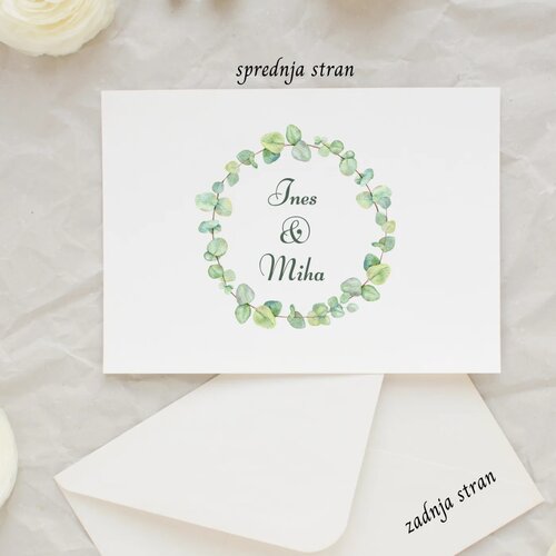  Kuverte za poročna vabila porkv 26-12 Cene