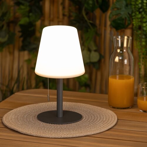 Atmosphera LED RGB punjiva spolja&amp;scaron;nja stona lampa ZACK LED/3,7V IP44 crna Slike
