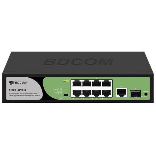 Bdcom switch S1500-8P1G1S , Poe Cene