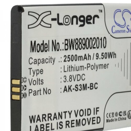 VHBW Baterija za Emporia Smart 3 Mini / Smart 4, 2500 mAh Cene