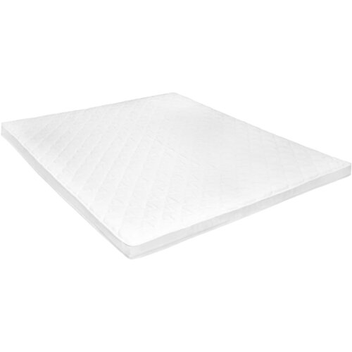  Nadmadrac 160 x 200 cm od hladne pjene jajastog profila 6 cm Slike