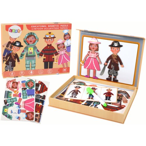 Cartoon Character Theme Magnetic Puzzle Set Cijene