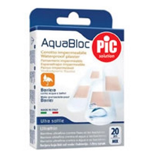 Pic Solution Flaster aquabloc mix, 20 komada Slike