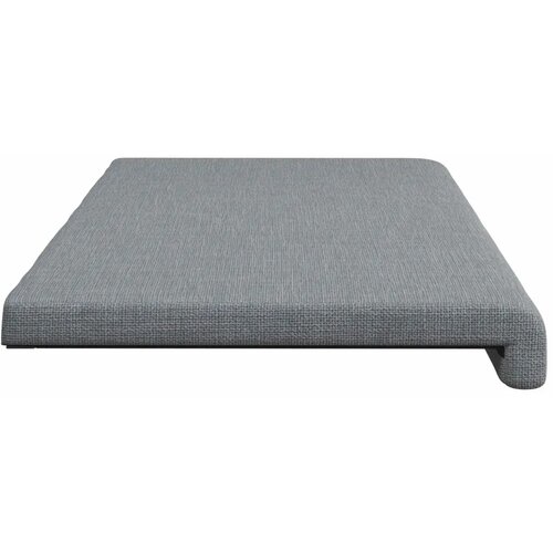  Jastučić za klupu Tkanina Svjetlosiva Dubina 35 cm - Svjetlosiva 110 x 38 x 6 5 cm Slike