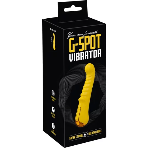  G-Spot Vibrator Super Strong Yellow
