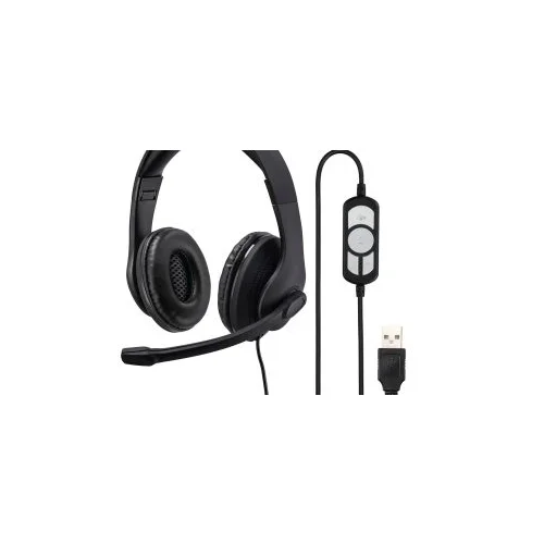  Slušalice Hama “HS-USB300” PC Office Headset Black