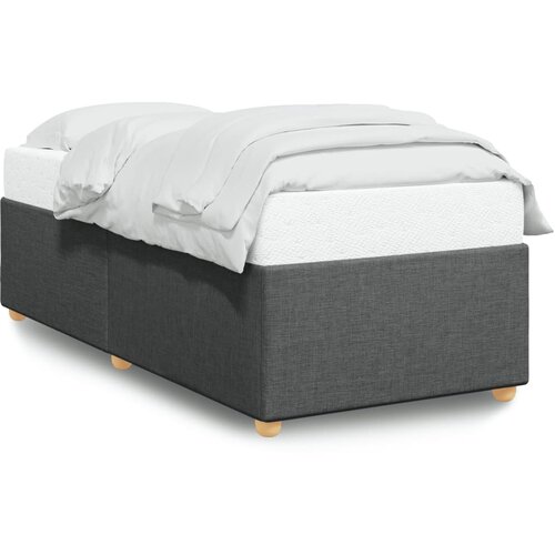 VidaXL Posteljni okvir temno siv 80x200 cm blago Slike